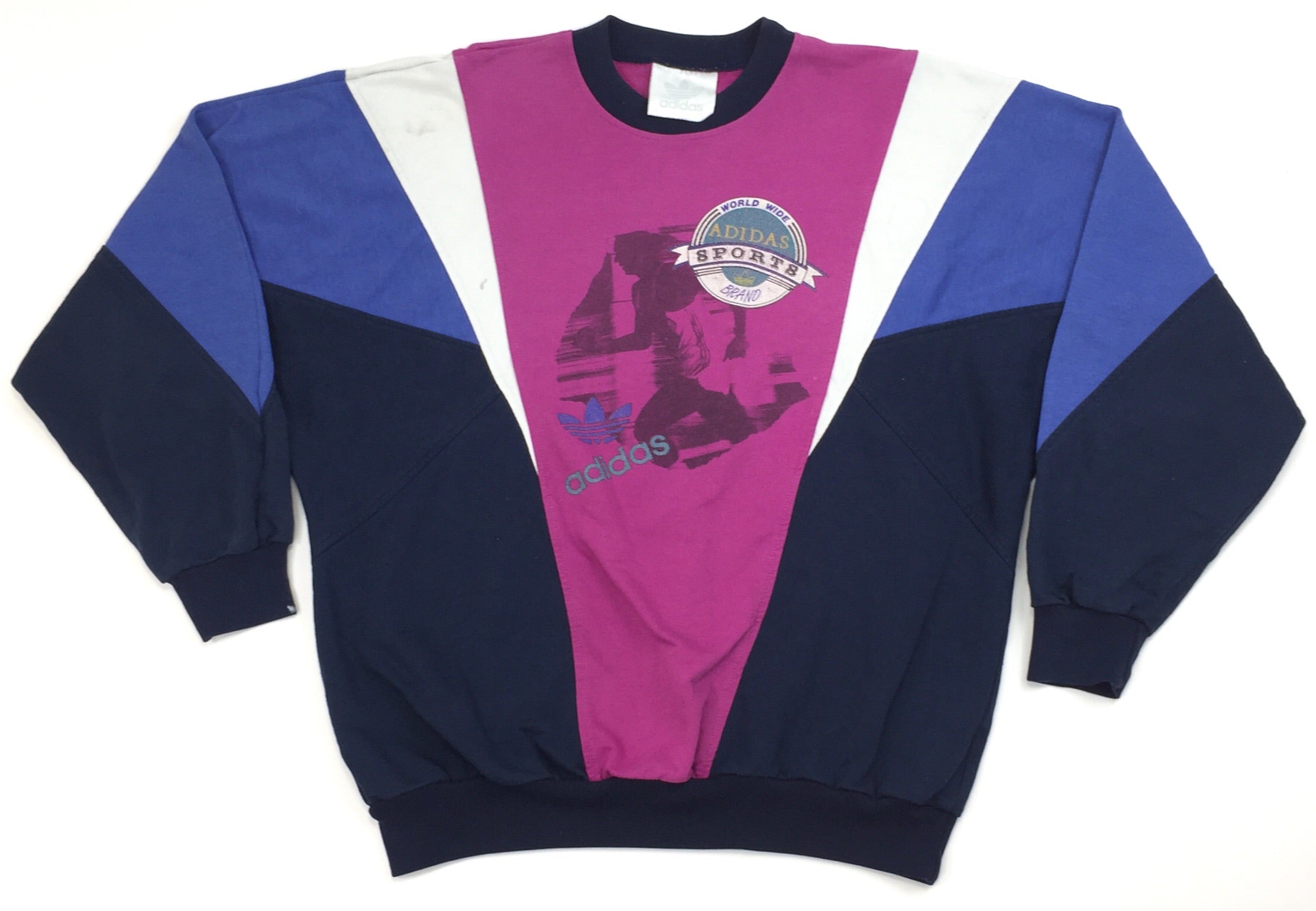0326 Adidas Vintage World Wide Sports 90s Sweater – PAUL'S FANSHOP