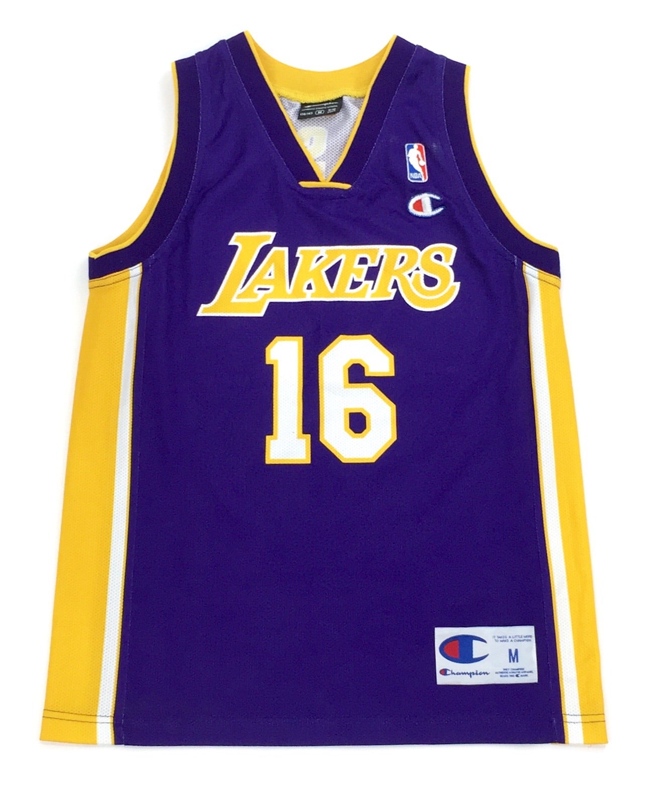 0393 Champion Vintage LA Lakers Gasol Jersey – PAUL'S FANSHOP