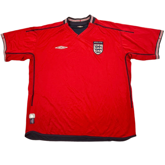 02270 Umbro England National Soccer Team 2002-2004 Away Jersey