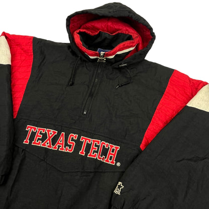 02230 Starter Texas Tech 1/4 Zip Jacket