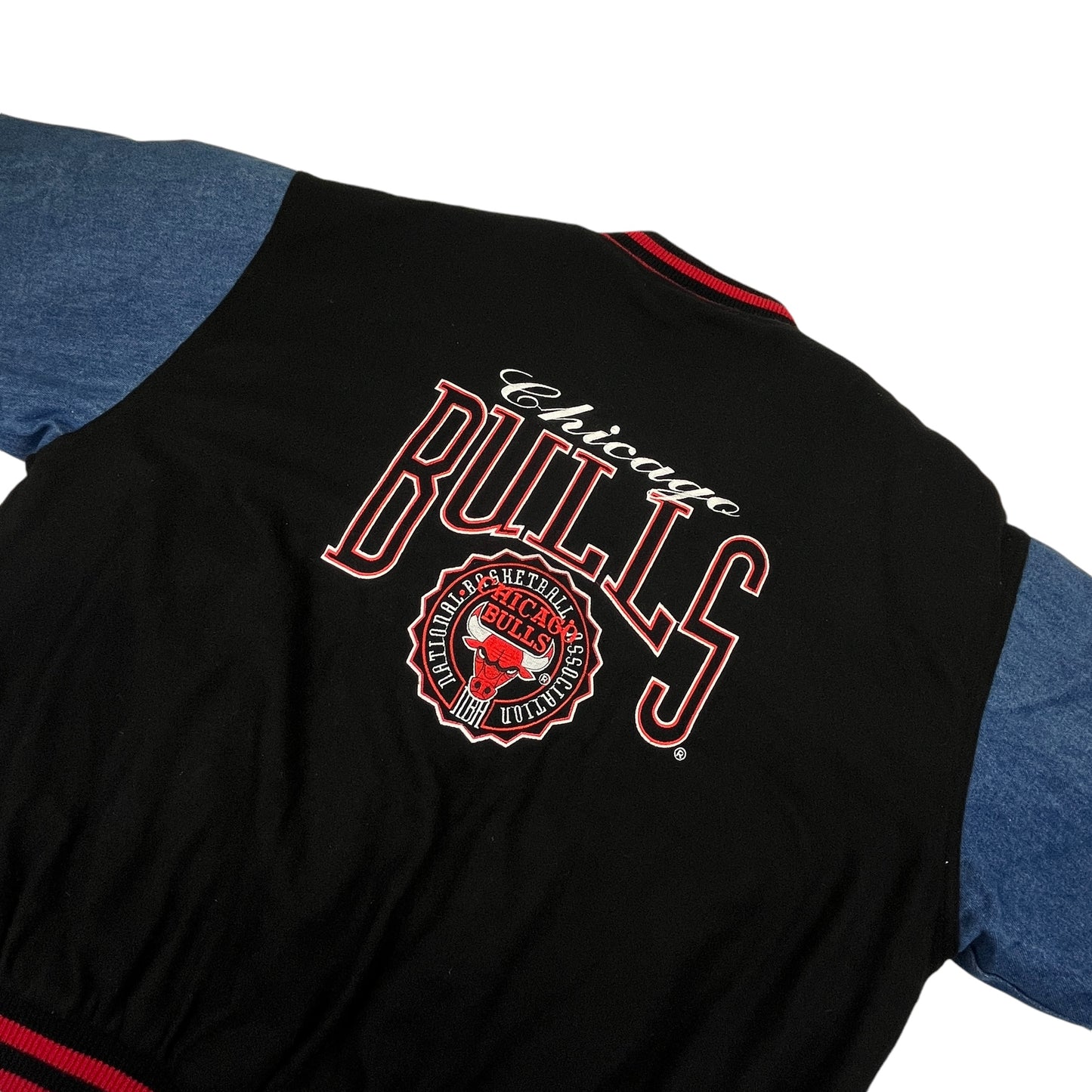 02312 Logo Athletic 90s Chicago Bulls College Jacket