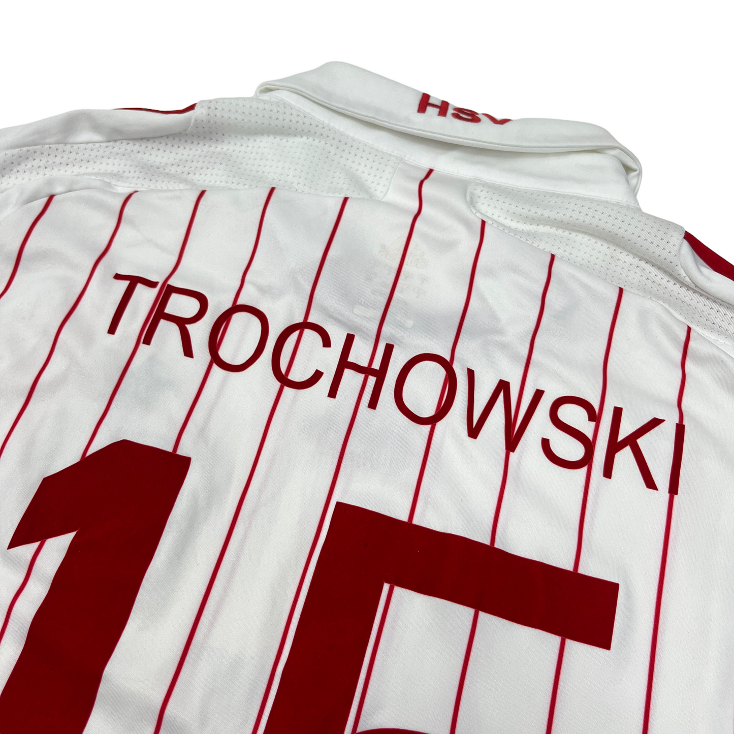 01887 Adidas HSV 2007-2008 Piotre Trochowski Home Jersey