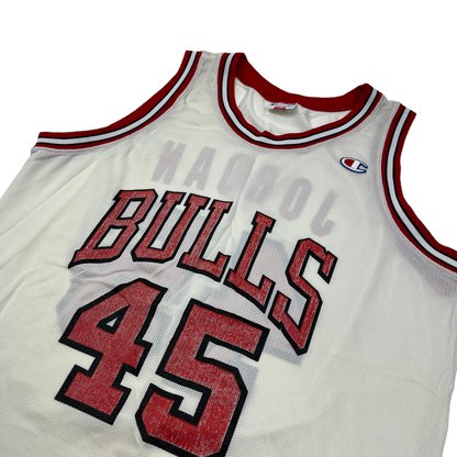 01786 Champion Chicago Bulls Michael Jordan “45” Jersey