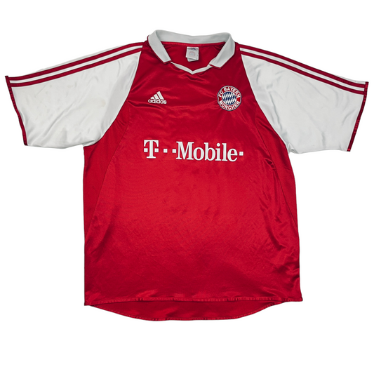 01809 Adidas FC Bayern München Giovane Elber 2003-2004 Home Jersey