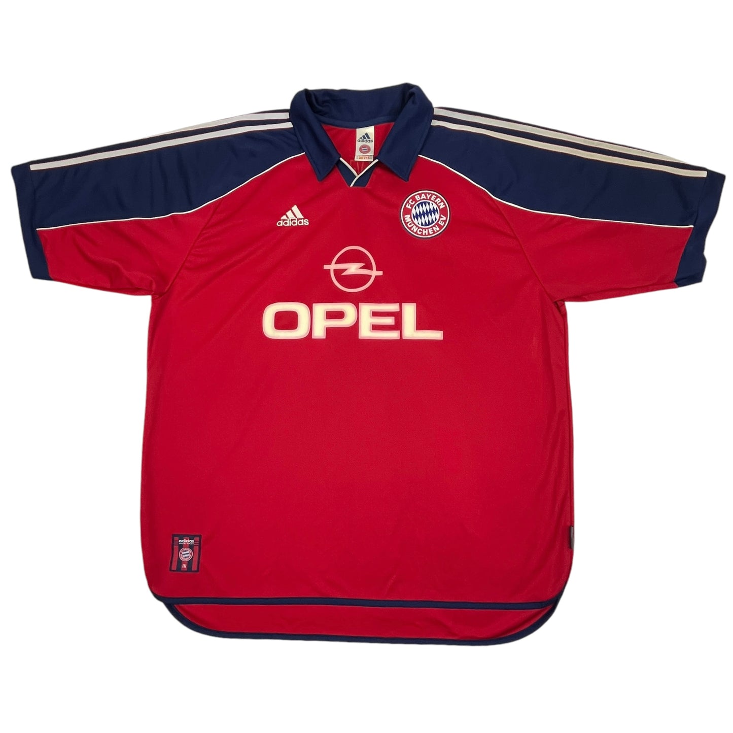 02254 Adidas FC Bayern München 2000-2001 Home Jersey