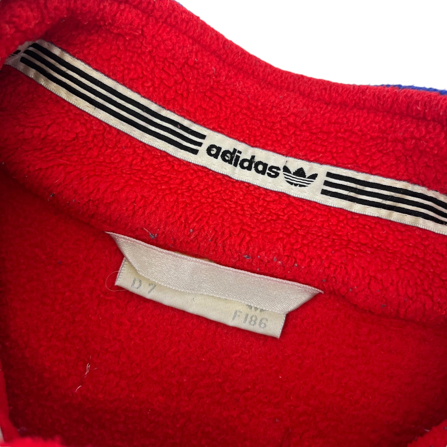 02222 Adidas 90s „FC Bayern“ Fleece 1/4 ZIP Sweater