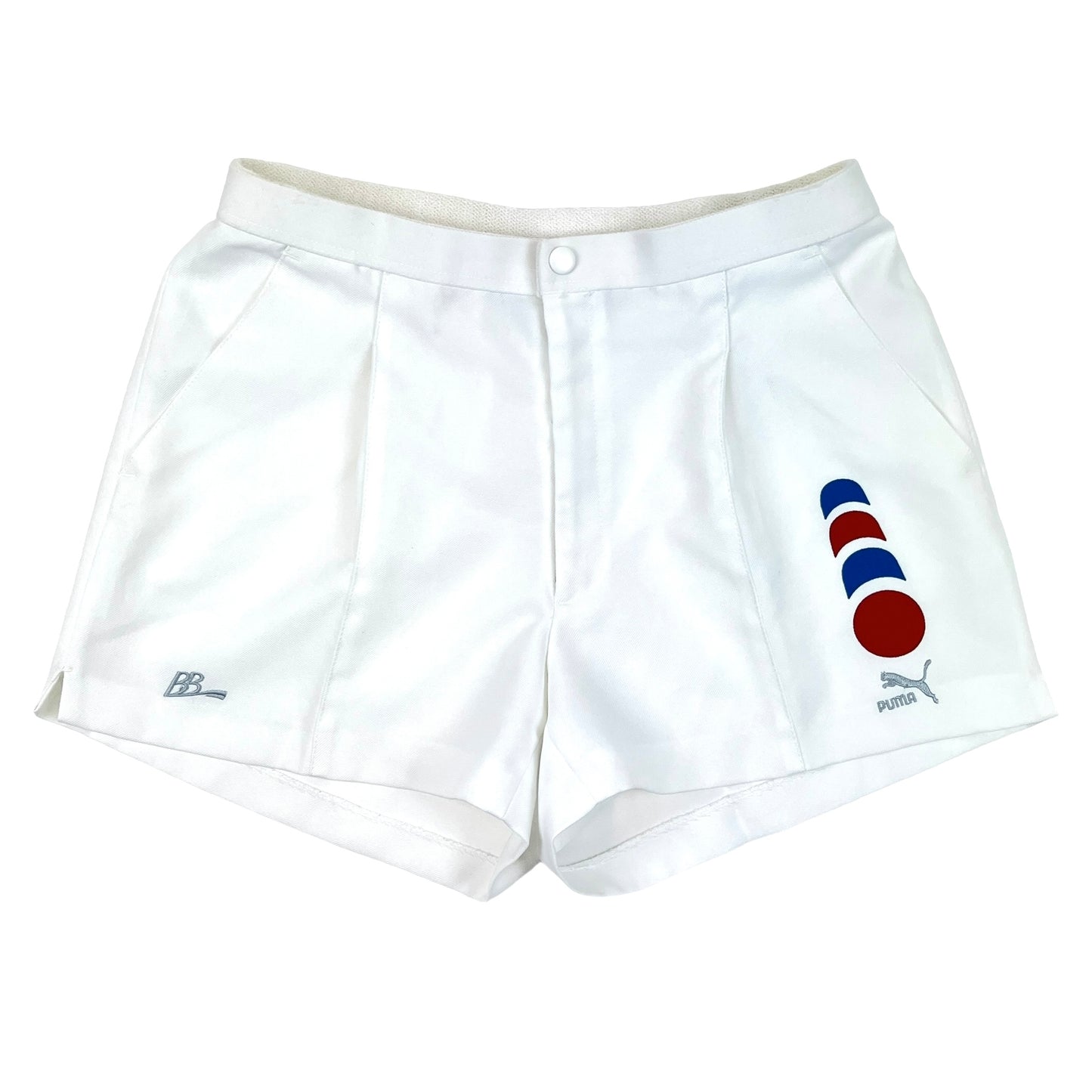 02178 Puma 80s Boris Becker Tennis Shorts