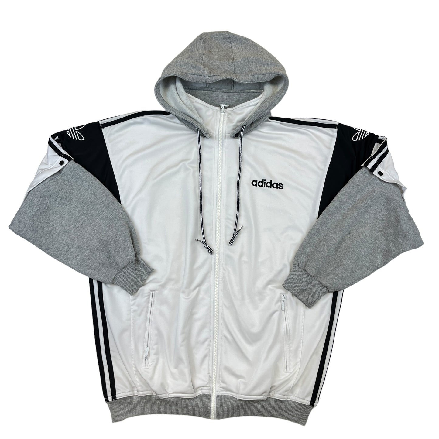 02141 Adidas 90s Basketball Warmup Jacket