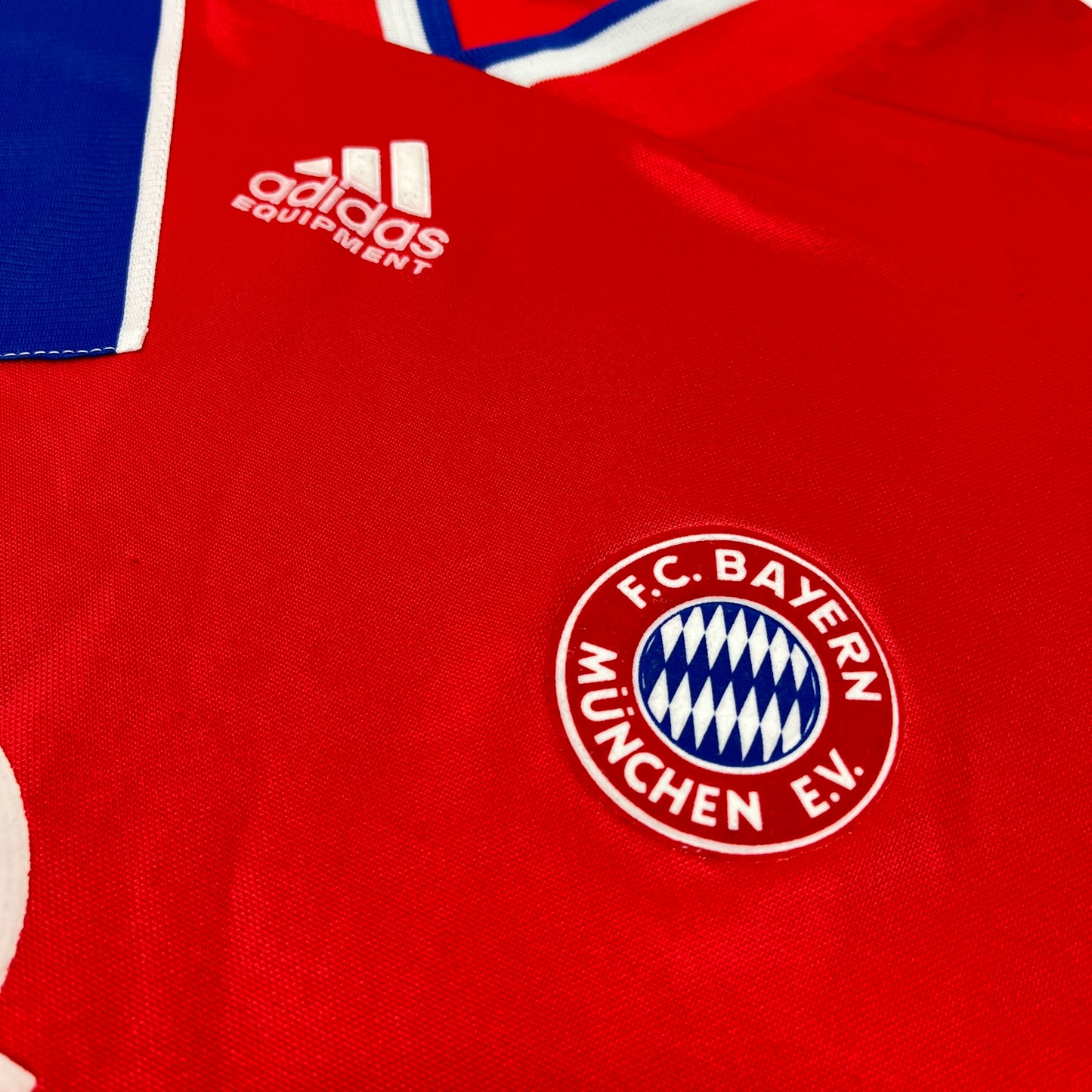 01803 Adidas FC Bayern 93-95 Home Jersey