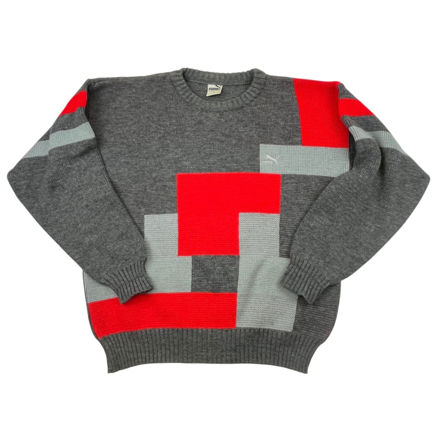 02352 Puma 80s Knitted Sweater