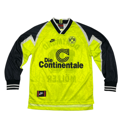 01840 Nike Borussia Dortmund 1995-96 Andreas Möller Home Jersey