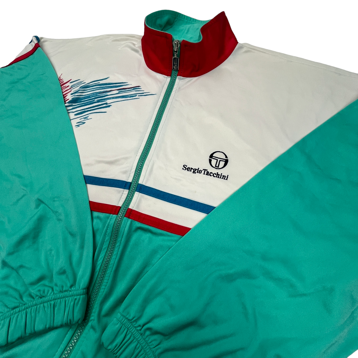 01907 Sergio Tacchini Vintage Tennis Tracktop