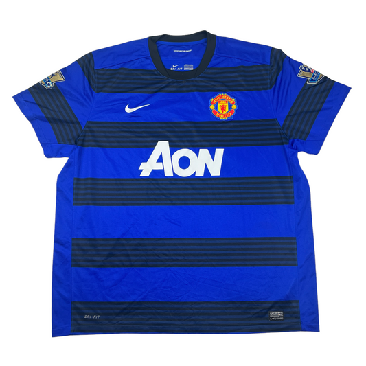 01866 Nike Manchester United Nemanja Vidic 2012 Away Jersey