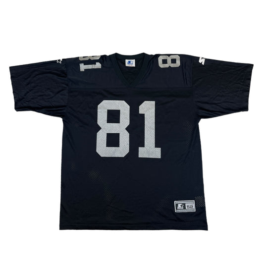 02115 Starter Vintage Oakland Raiders Tim Brown Football Jersey