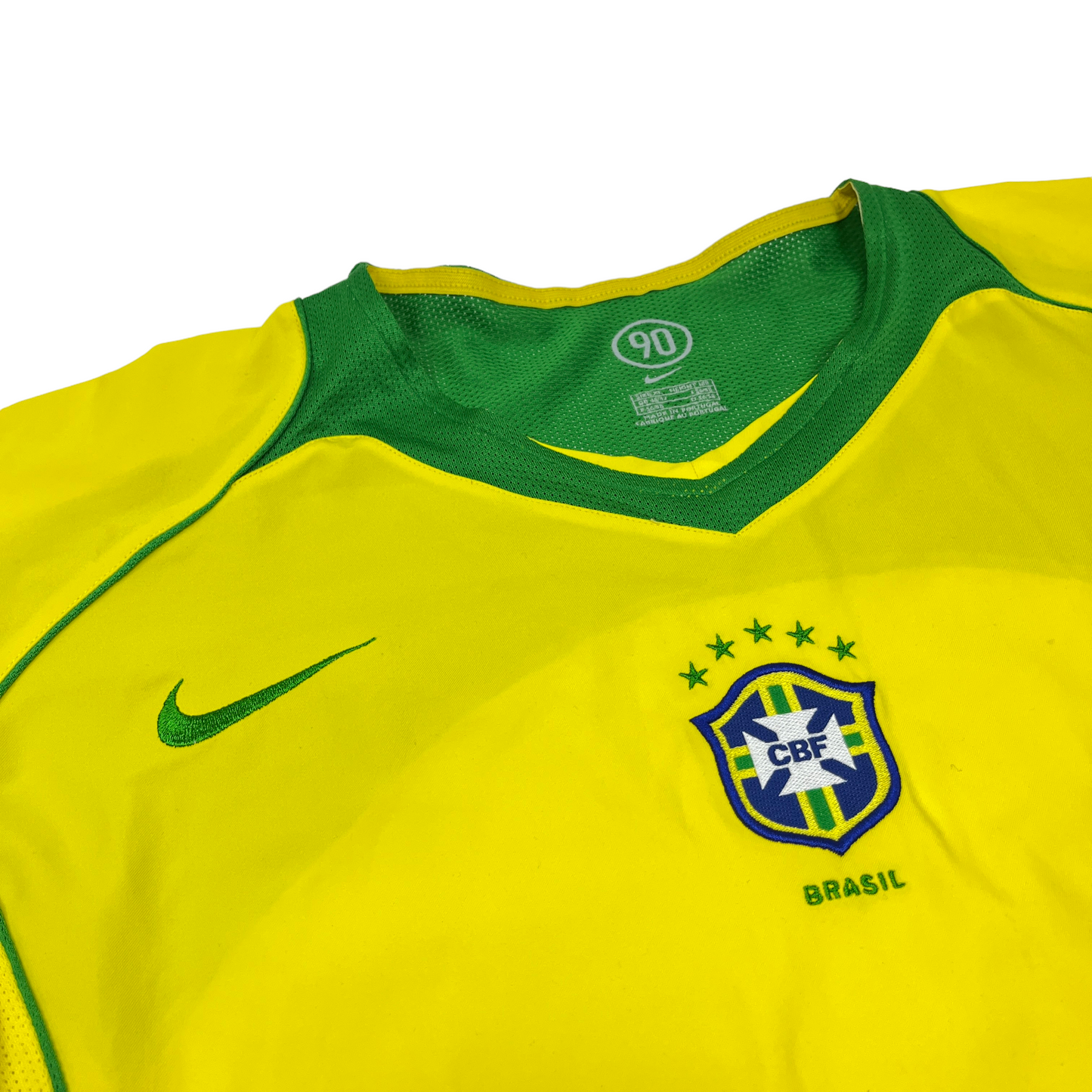 01806 Nike Brazil Copa America 2004-2006 Home Jersey