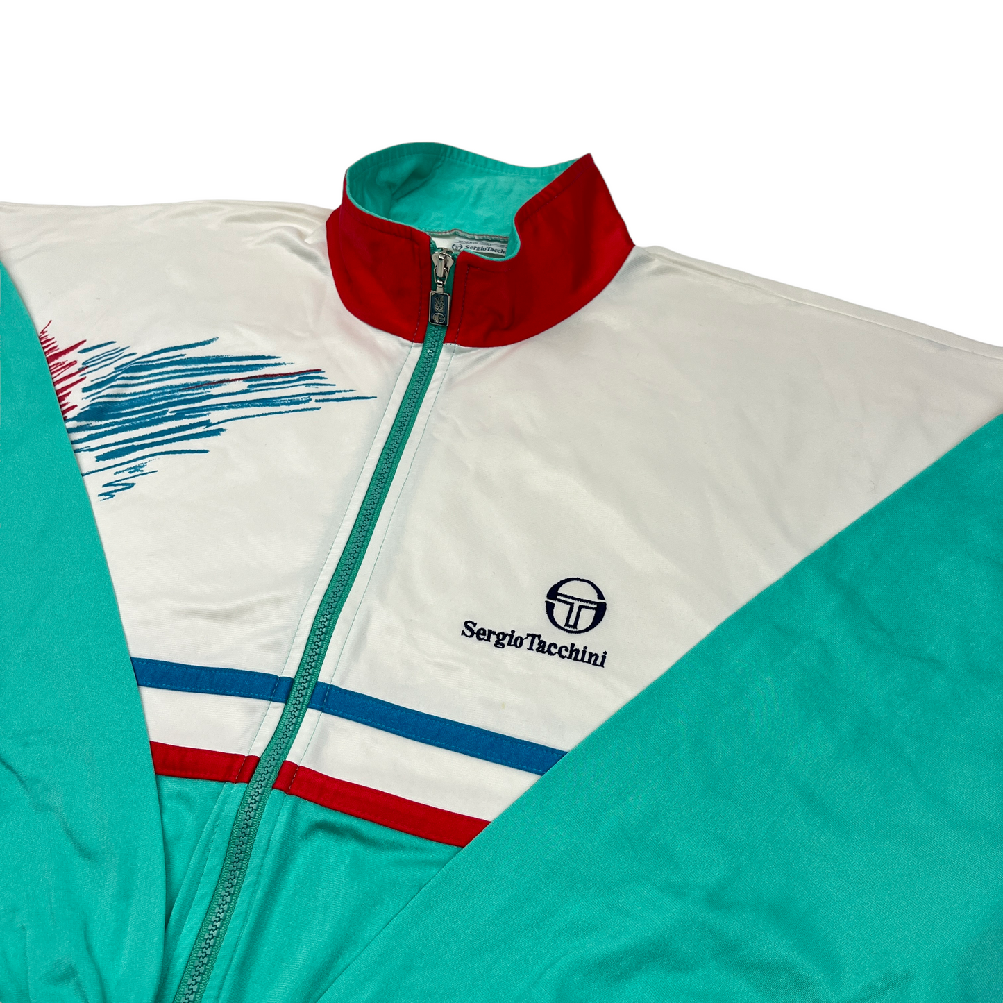 01907 Sergio Tacchini Vintage Tennis Tracktop