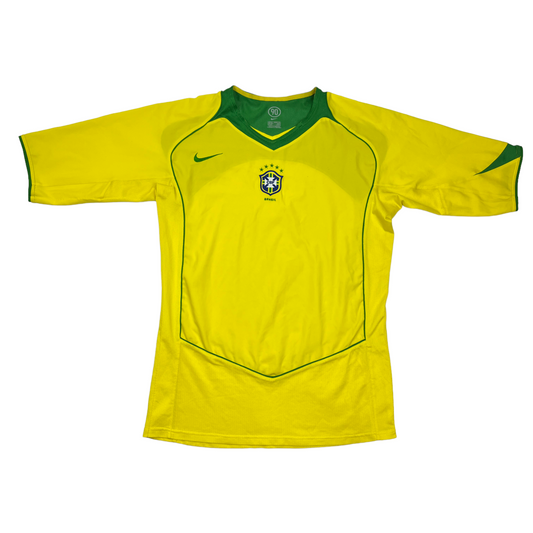 01806 Nike Brazil Copa America 2004-2006 Home Jersey