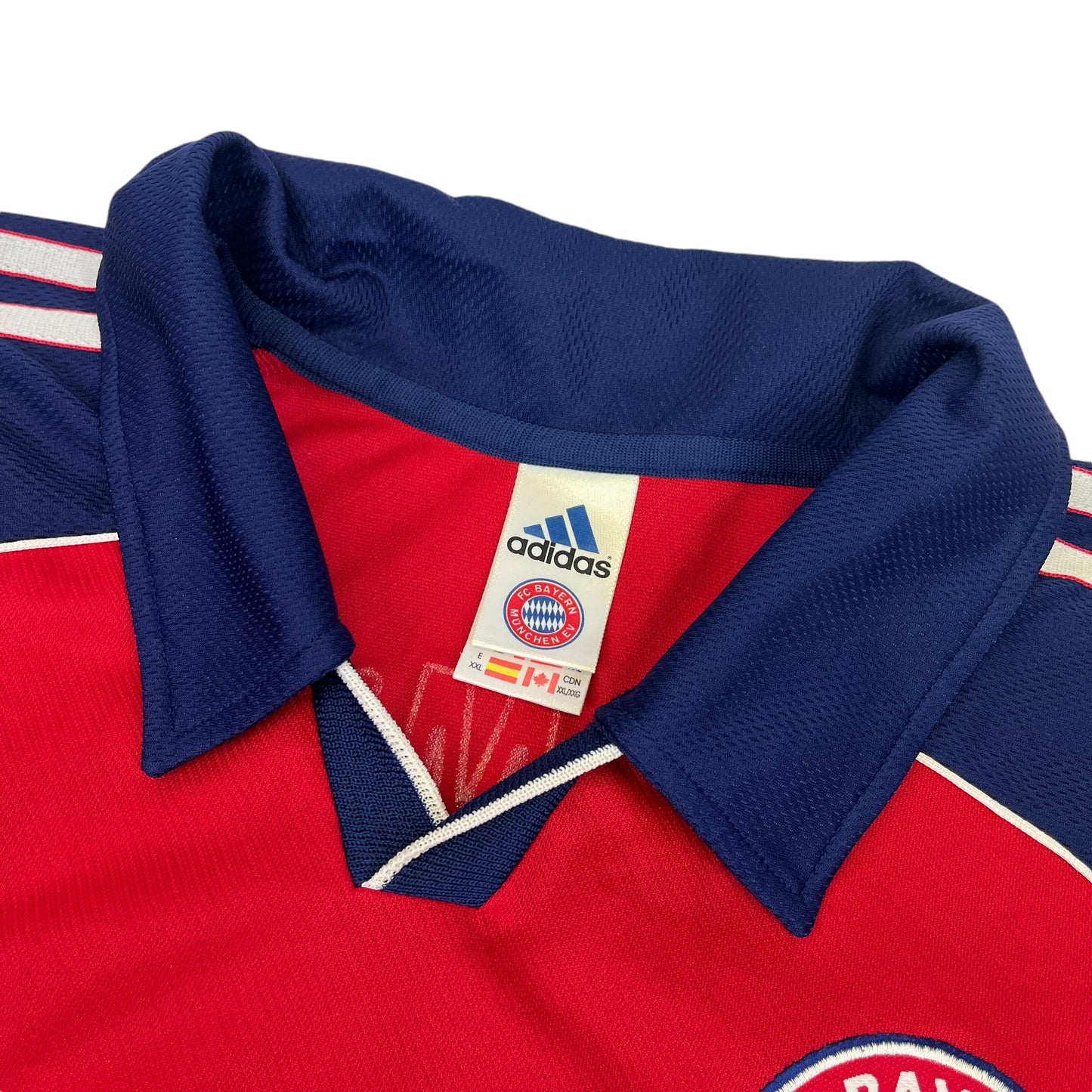 02254 Adidas FC Bayern München 2000-2001 Home Jersey