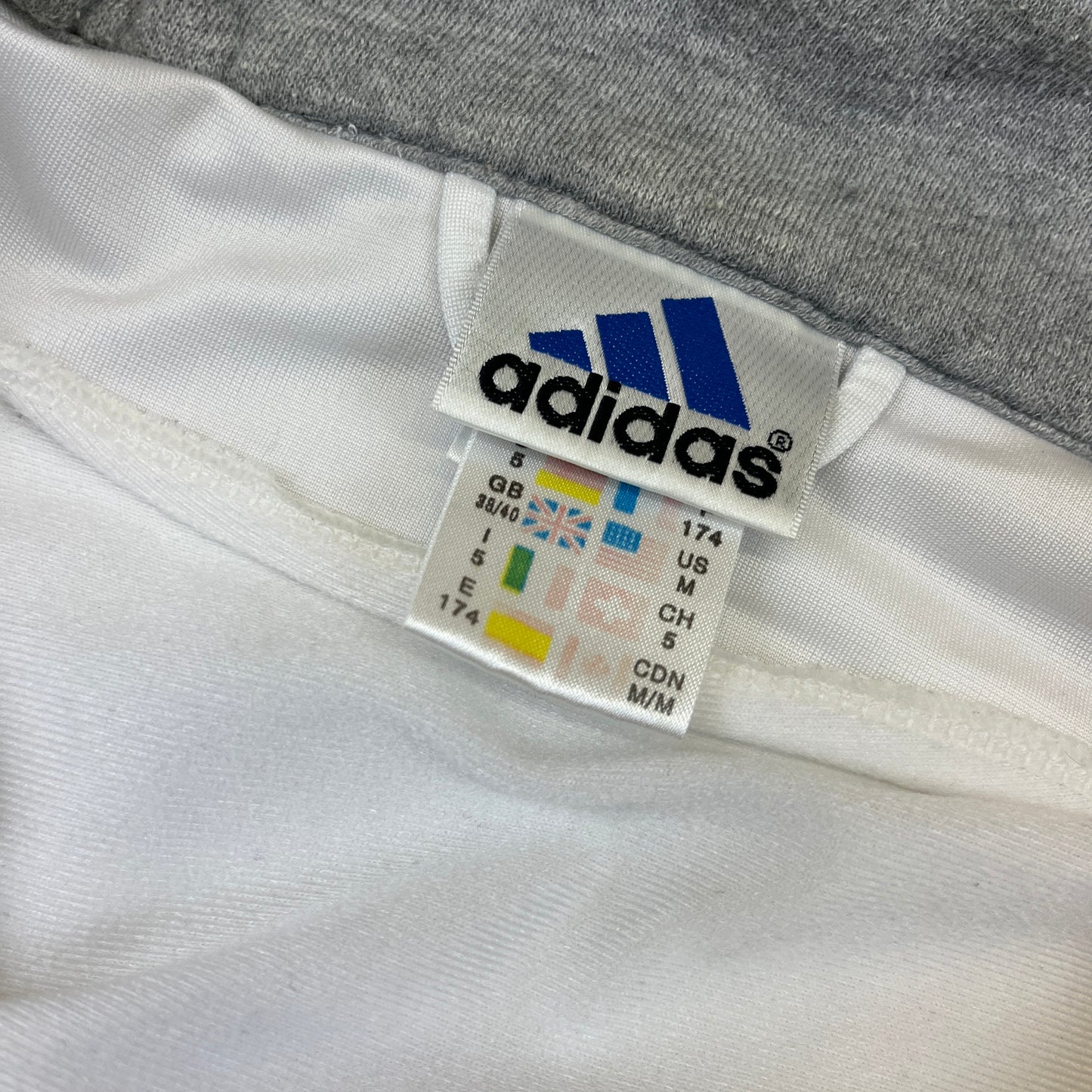 02141 Adidas 90s Basketball Warmup Jacket