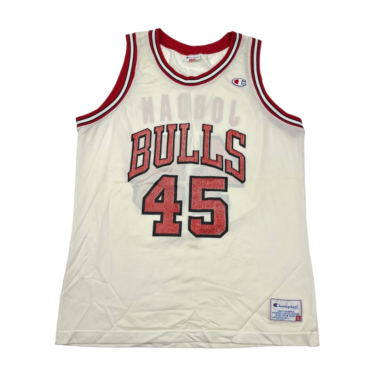 01786 Champion Chicago Bulls Michael Jordan “45” Jersey