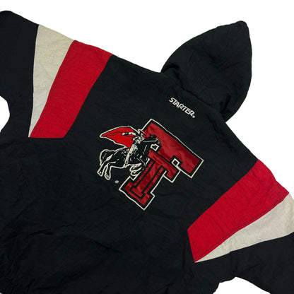 02230 Starter Texas Tech 1/4 Zip Jacket