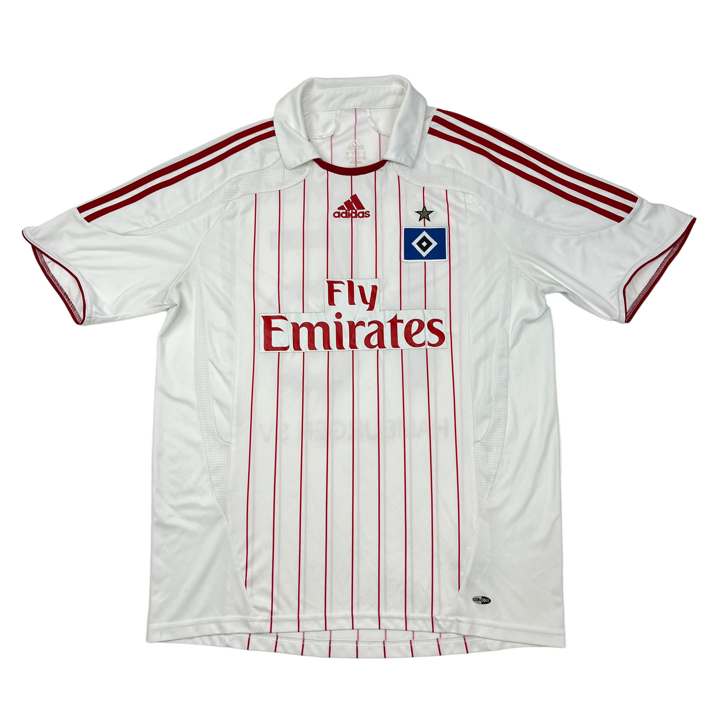 01887 Adidas HSV 2007-2008 Piotre Trochowski Home Jersey