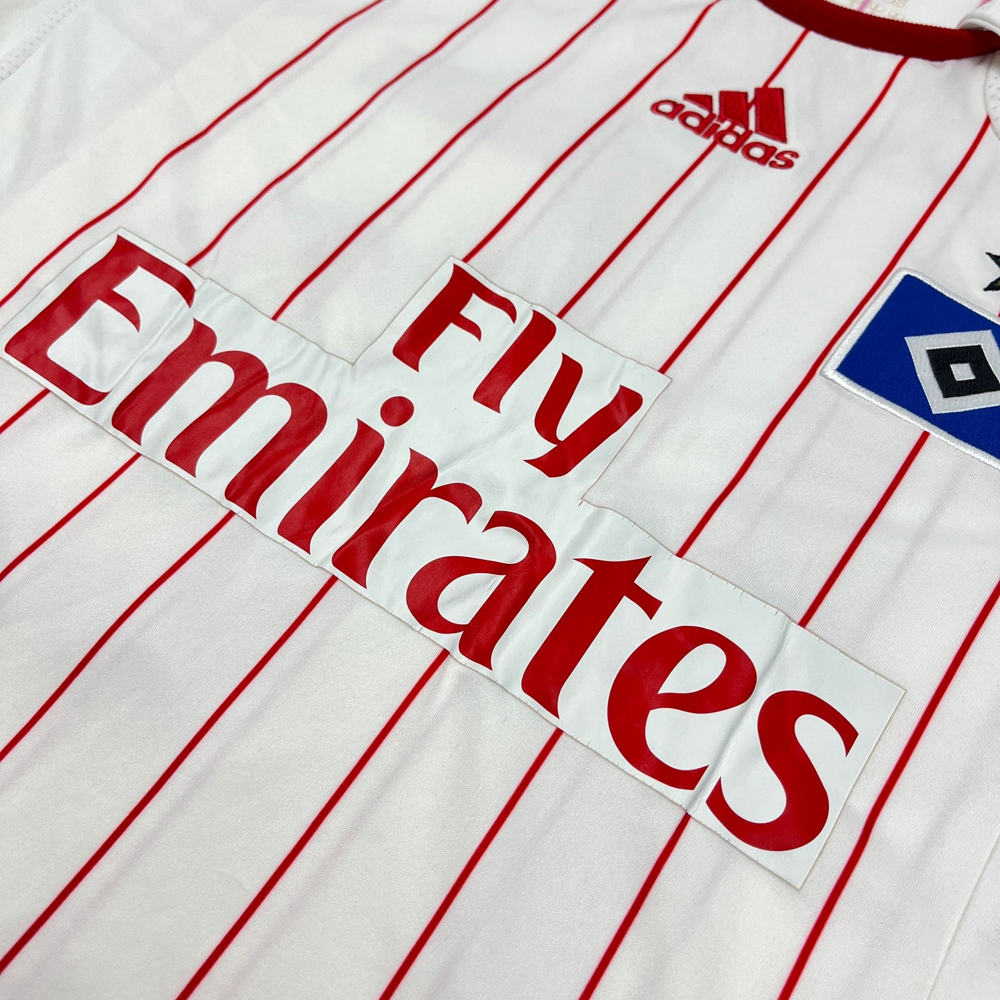 01887 Adidas HSV 2007-2008 Piotre Trochowski Home Jersey