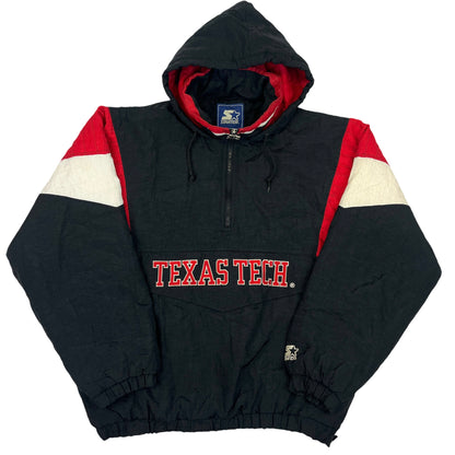 02230 Starter Texas Tech 1/4 Zip Jacket