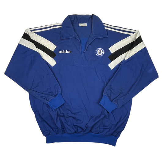 02273 Adidas 90s FC Schalke 04 Warmup Sweater