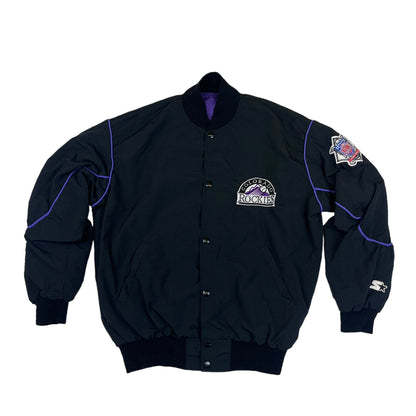 02116 Starter Colorado Rockies Baseball Jacket