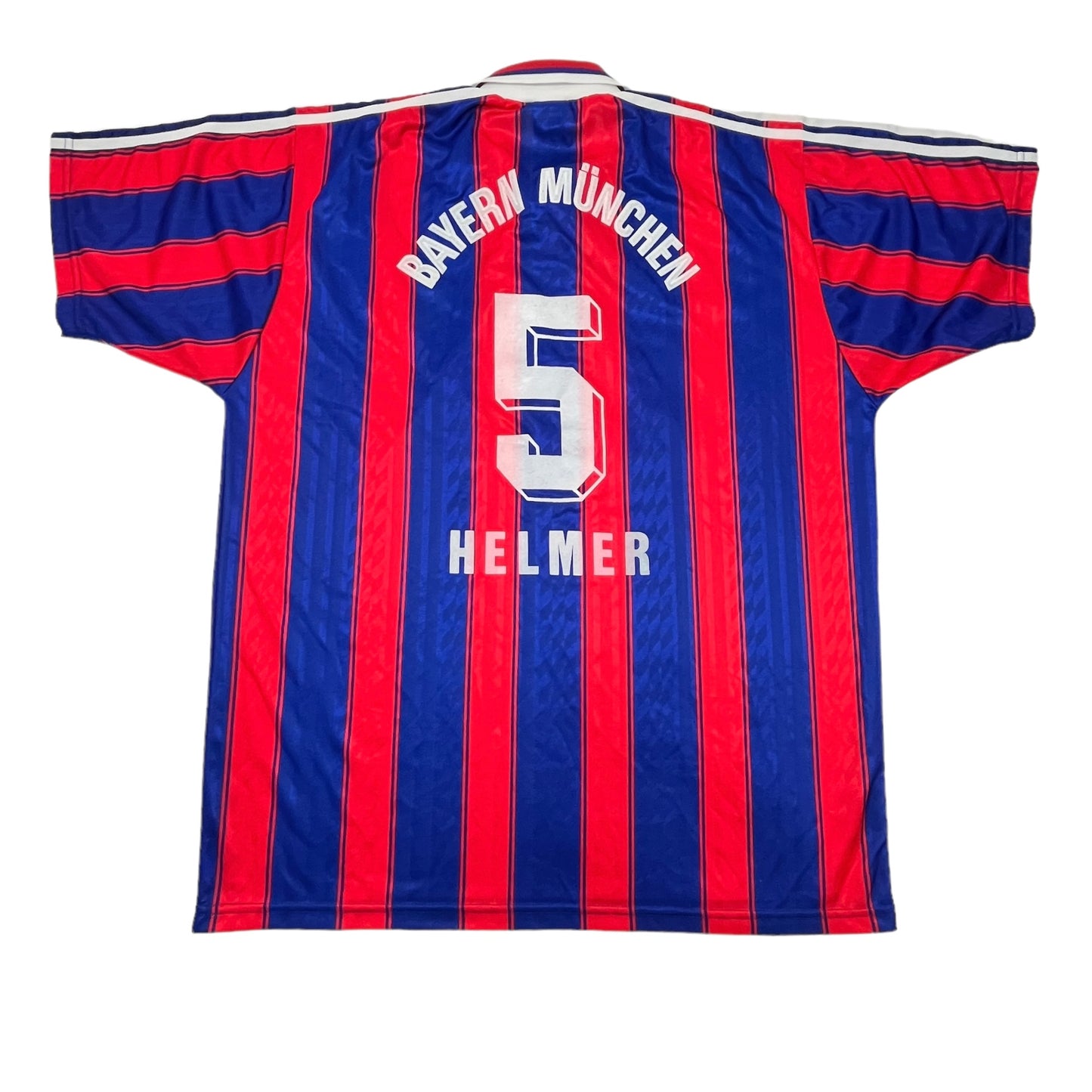 01757 FC Bayern Thomas Helmer 1995-1997 Home Jersey