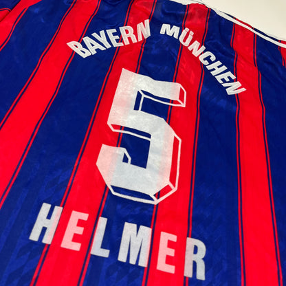 01757 FC Bayern Thomas Helmer 1995-1997 Home Jersey