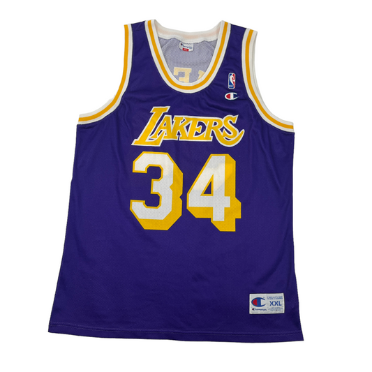 01565 Champion LA Lakers Shaquille O’Neil Jersey