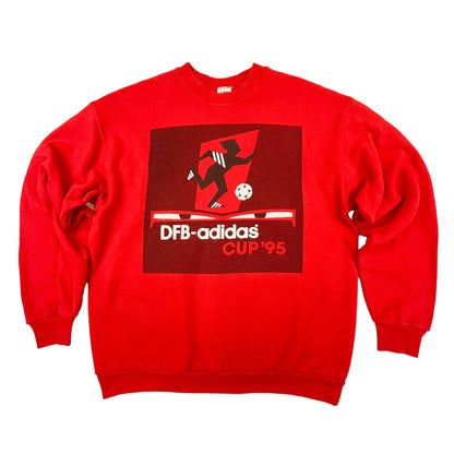 02046 Adidas DFB Pokal / Cup 1995 „Crew“ Sweater