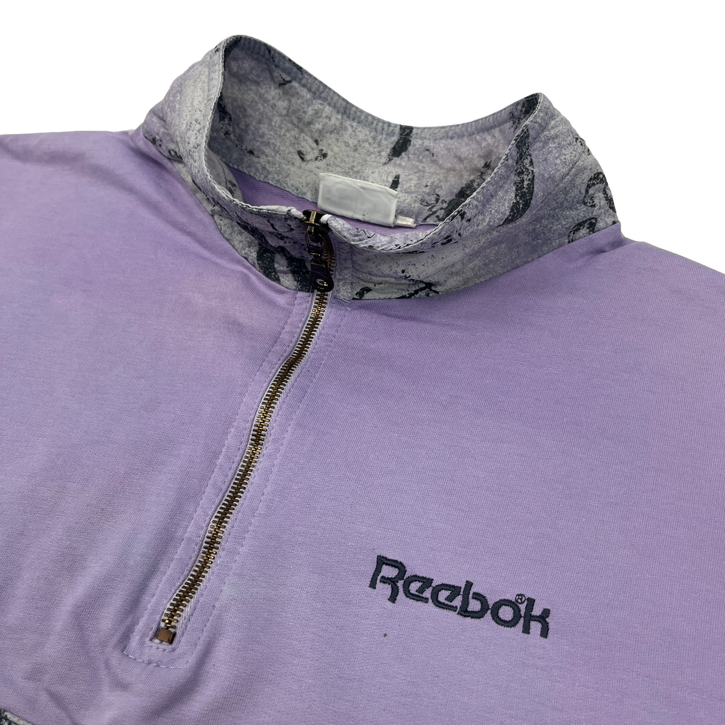 01482 Reebok Vintage 1/4 Zip Sweater