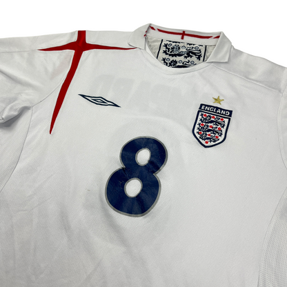 01944 Umbro England National Team 2006 Frank Lampard Home Jersey