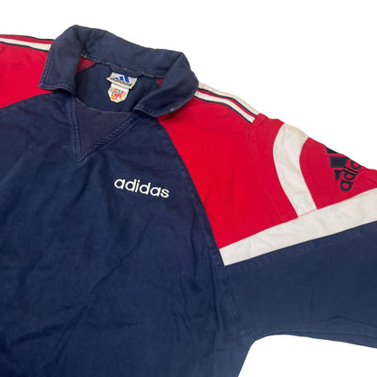 02100 Adidas 90s Soccer Warmup Sweater