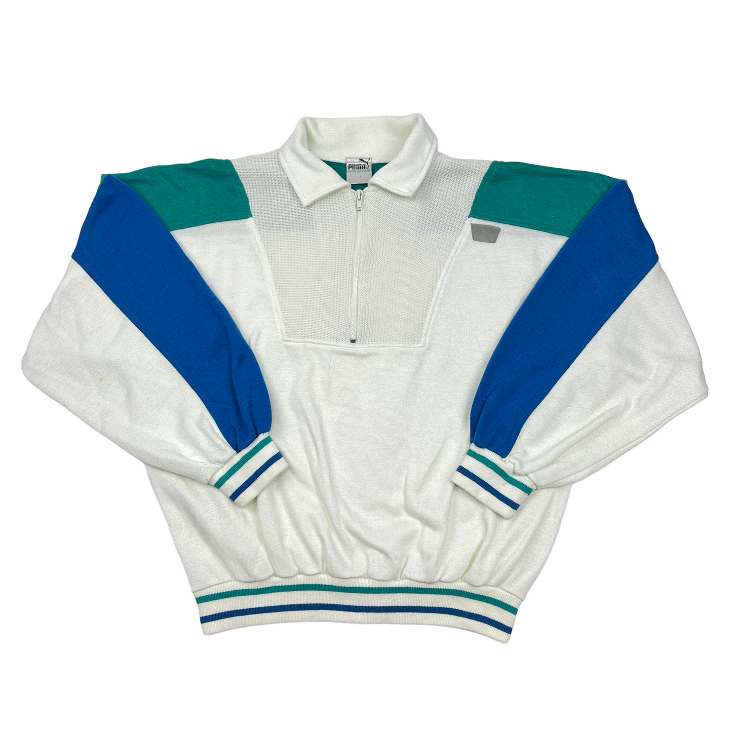 01669 Puma 80s 1/4 Zip Sweater