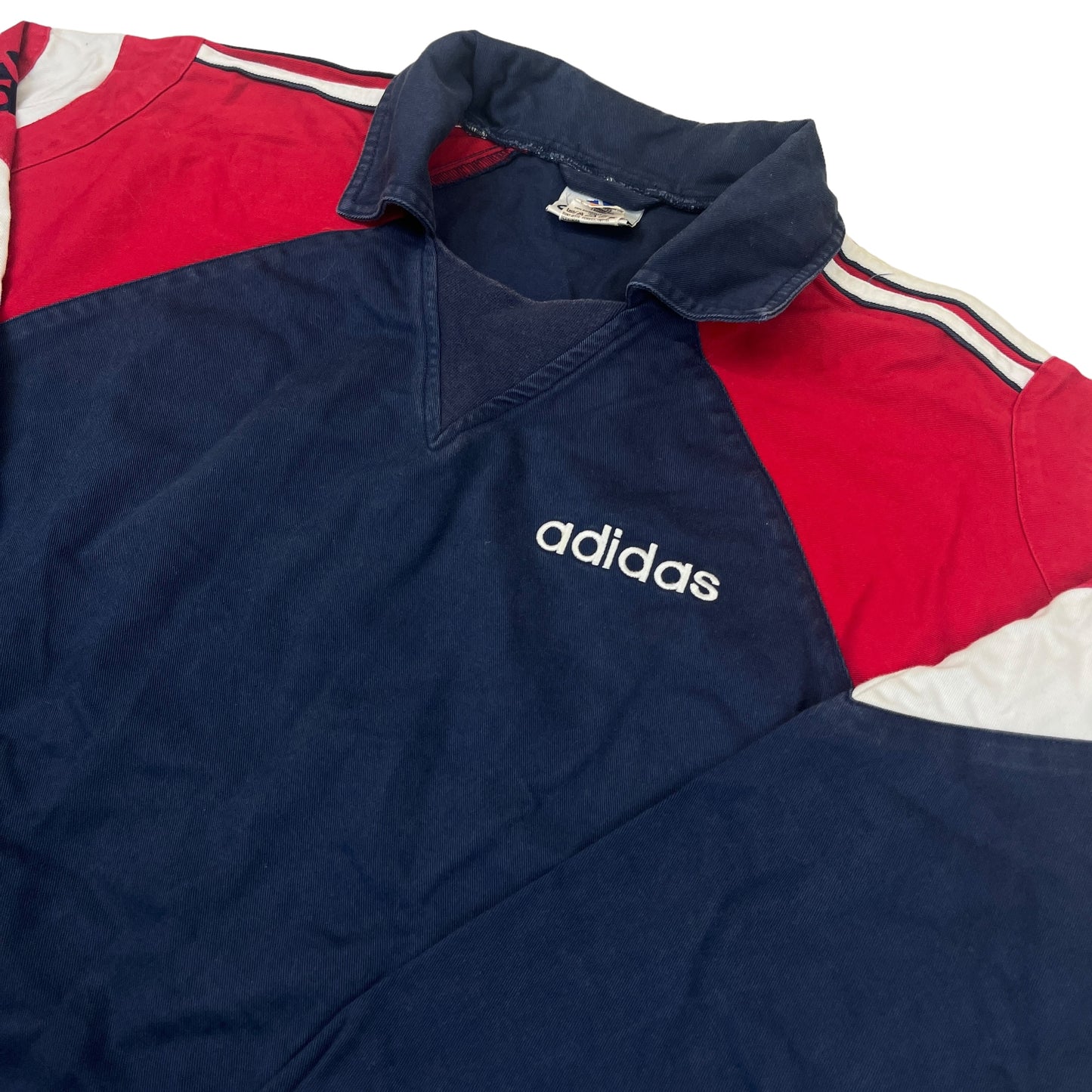 02100 Adidas 90s Soccer Warmup Sweater