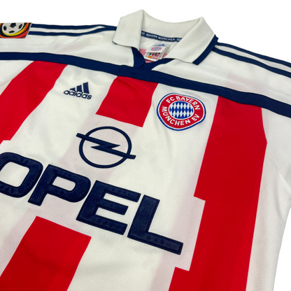 01489 Adidas Bayern München „Mehmet Scholl“00/02 Away Jersey