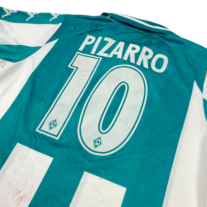 01577 Kappa SV Werder Bremen Claudio Pizarro 2000-2001 Home Jersey