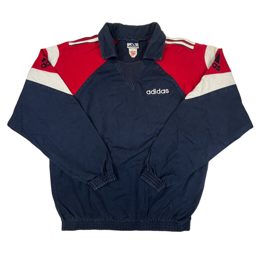 02100 Adidas 90s Soccer Warmup Sweater