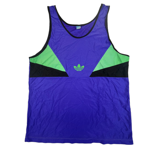 02045 Adidas 80s Running Jersey