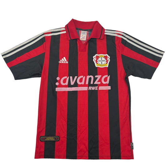 01581 Adidas Bayer Leverkusen 2000-2001 Home Jersey