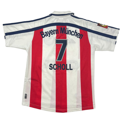 01489 Adidas Bayern München „Mehmet Scholl“00/02 Away Jersey