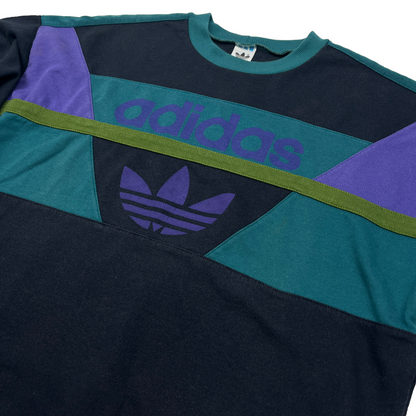 01634 Adidas Vintage Logo Sweater