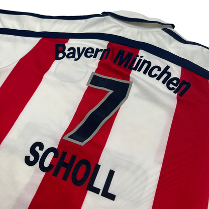 01489 Adidas Bayern München „Mehmet Scholl“00/02 Away Jersey