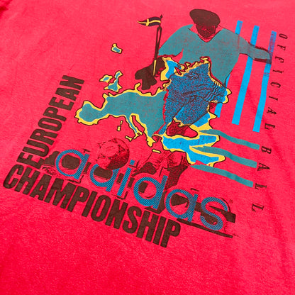 01676 Adidas 90s “Soccer EM Sweden 92” Tshirt