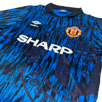 01672 Umbro Manchester United „Èric Cantona“ 92/92 Away Jersey