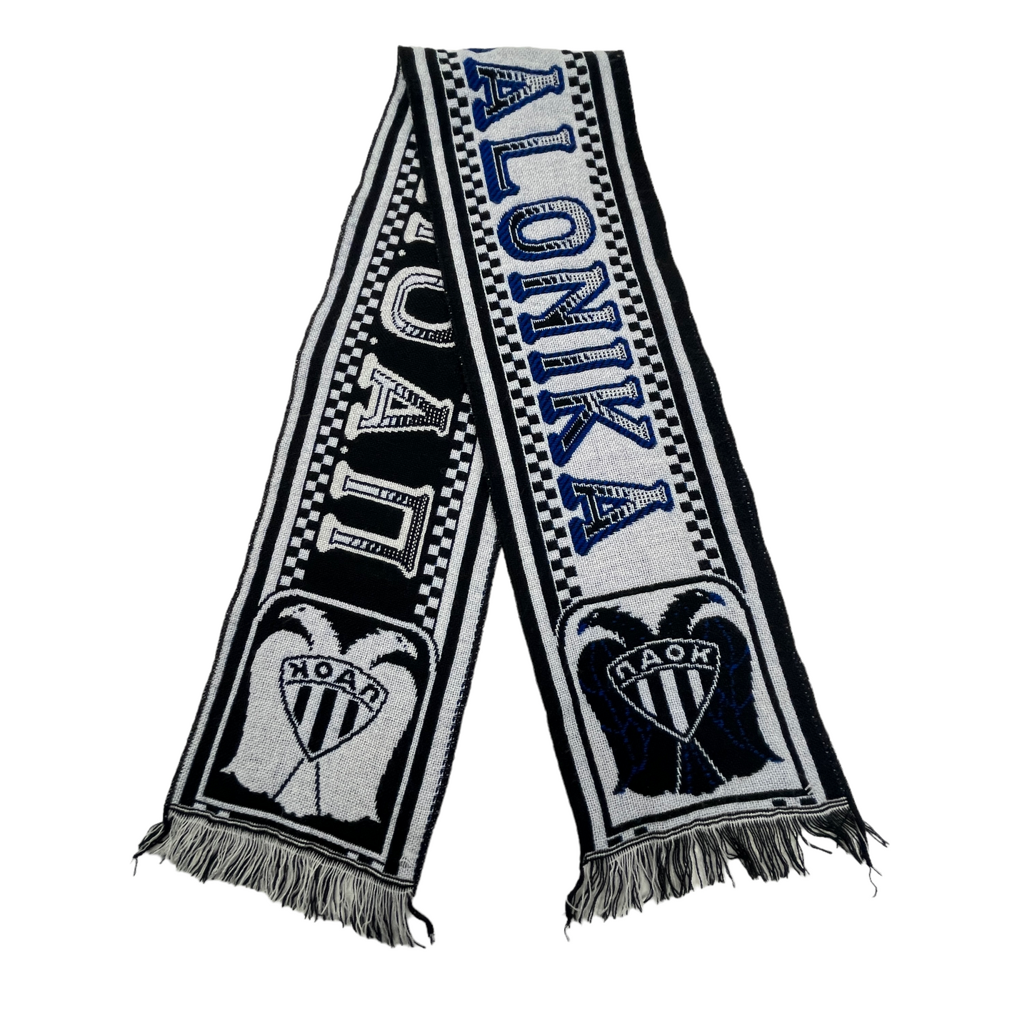 01945 Vintage Paok Thessaloniki Soccer Scarf